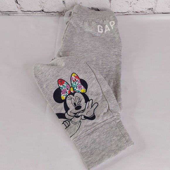 'BABY GAP' JOGGERS 'MINNIE~MOUSE' FLEECE PANTS - Picture 15 of 15
